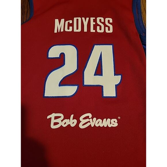 Antonio Mcdyess Detroit Pistons Jersey Basketball Youth Large 14-16 Boys - Picture 7 of 8